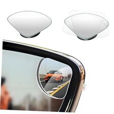 2 PCS Car Blind Spot Mirror, Fan Shaped HD Glass Convex 360 Fan Shaped, 2 PCS