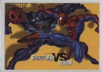 1996 Fleer Marvel Vision Spider-Man vs Venom #25 1i1p