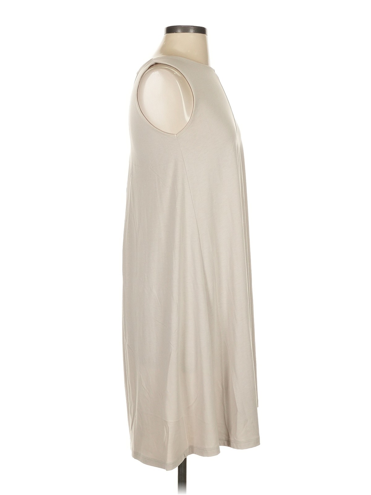 Uniqlo Women Gray Casual Dress XS thumbnail 3