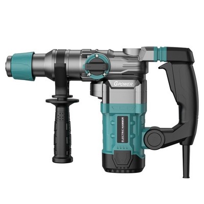 2200W SDS Hammer Drill 3 in 1 Pure Copper Motor 1100RPM for Concrete Metal