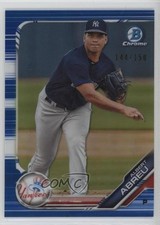 2019 Bowman Draft Chrome Blue Refractor 144/150 Albert Abreu #BDC-37 1bc9