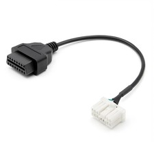 12 Pin Connector Obd Ii Diagnostic Harness Electronic Cable For Tesla Model S X 12 Pin Connector Obd Ii Diagnostic Harness Electronic Cable For Tesla Model S X
