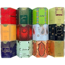 Nabeel Roll On Oil Box of 6 x 6mL Perfume Concentrated Free From Alcohol