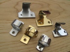 MASSIVES MESSING VIKTORIANISCHER VINTAGE ALTER STIL FENSTERFLÜGEL BESCHLAGNAHMEN GRIFFE