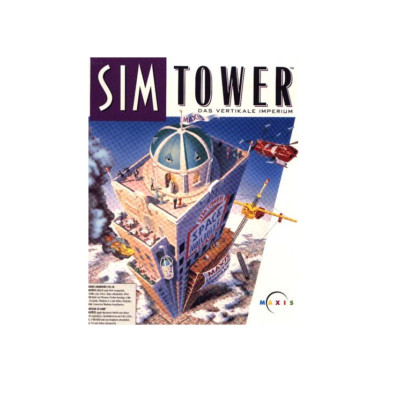 Sim Tower · PC Spiel · Guter Zustand · Komplett · Blitzversand!