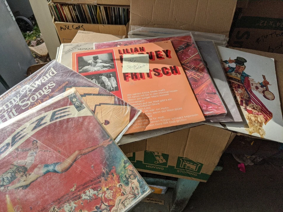 50 LP RECORD ALBUM LOT Film Movie History OST 20s Theater Cast WWI-II Rare #6 — 第 4/4 张图片