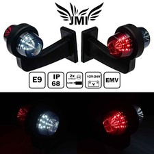 LED Begrenzungsleuchten 12V 24V Rot & Weiß, ...