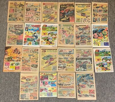 Kenner SSP + TTP Ad Collection ~lot of 22 ~ Super Sonic Power, Turbo Tower Power