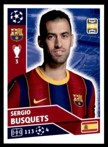 Topps Champions League 2020-21 - Sergio Busquets (FC Barcelona) #BAR 9 - Foto 1 di 2