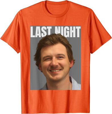 Last Night Mugshot Of Morgan Mug Shot April 2024 Unisex T-Shirt