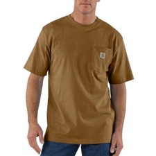 Carhartt Men's K87 Loose Fit Workwear Short Sleeve-Tshirt-15 color opts-Buy more