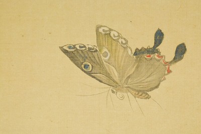 JAPANESE ART PAINTING SCROLL 41.5