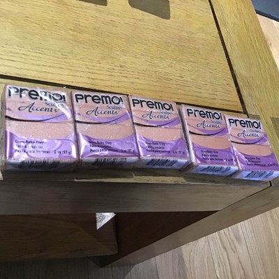 5 PACKUNGEN! Premo Sculpey Professional Premium Ofen Backen Ton Kupfer Metallic 2oz 