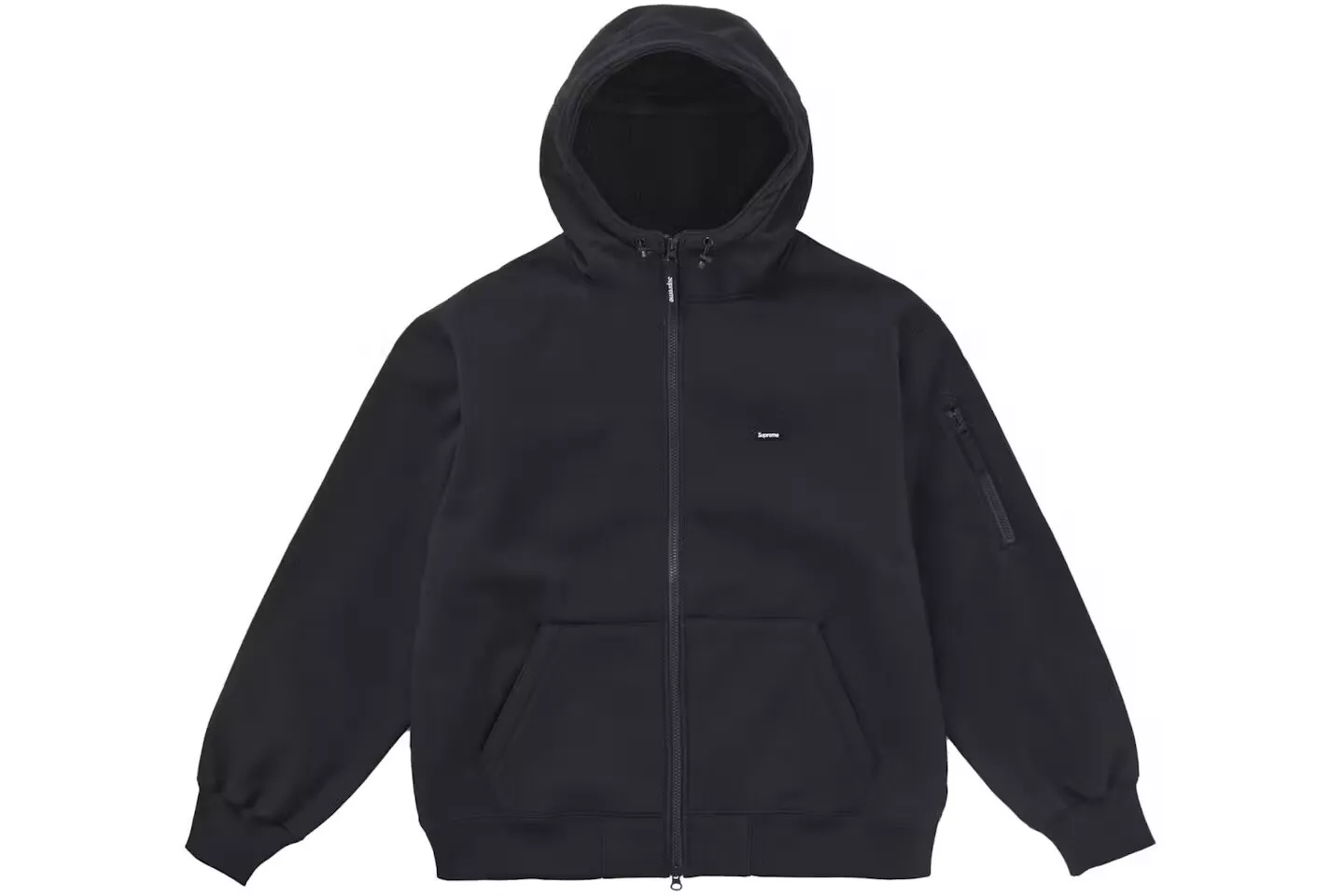 Sweat à capuche zippé Supreme WindStopper petite boîte 