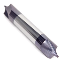 Harvey 46197-C3 Carbide Double Corner Rounding End Mill 5mm x 1/2" 2FL AlTiN