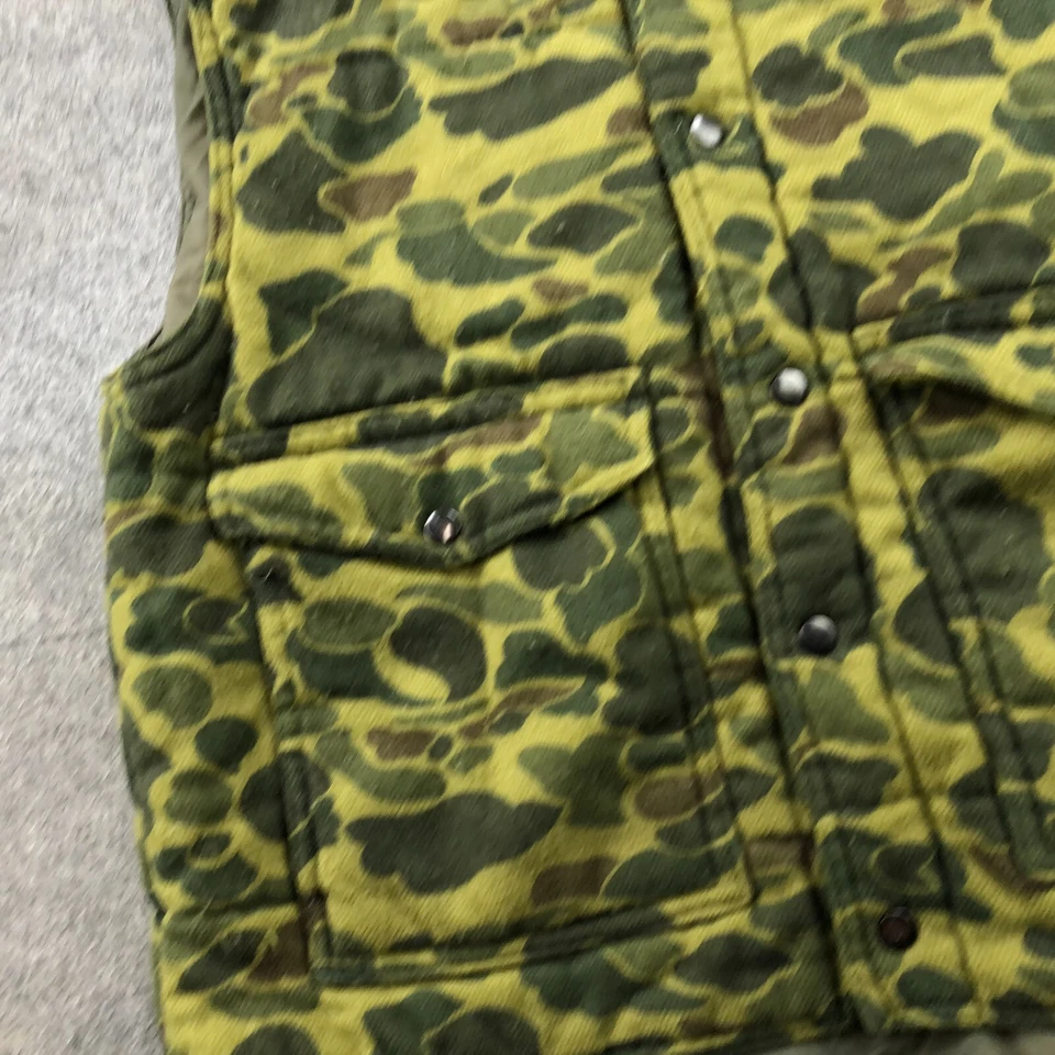 Vintage Sportsman's Choice Vest Mens Large Frog Skin Camo Insulated Hunting - Image 4 of 4