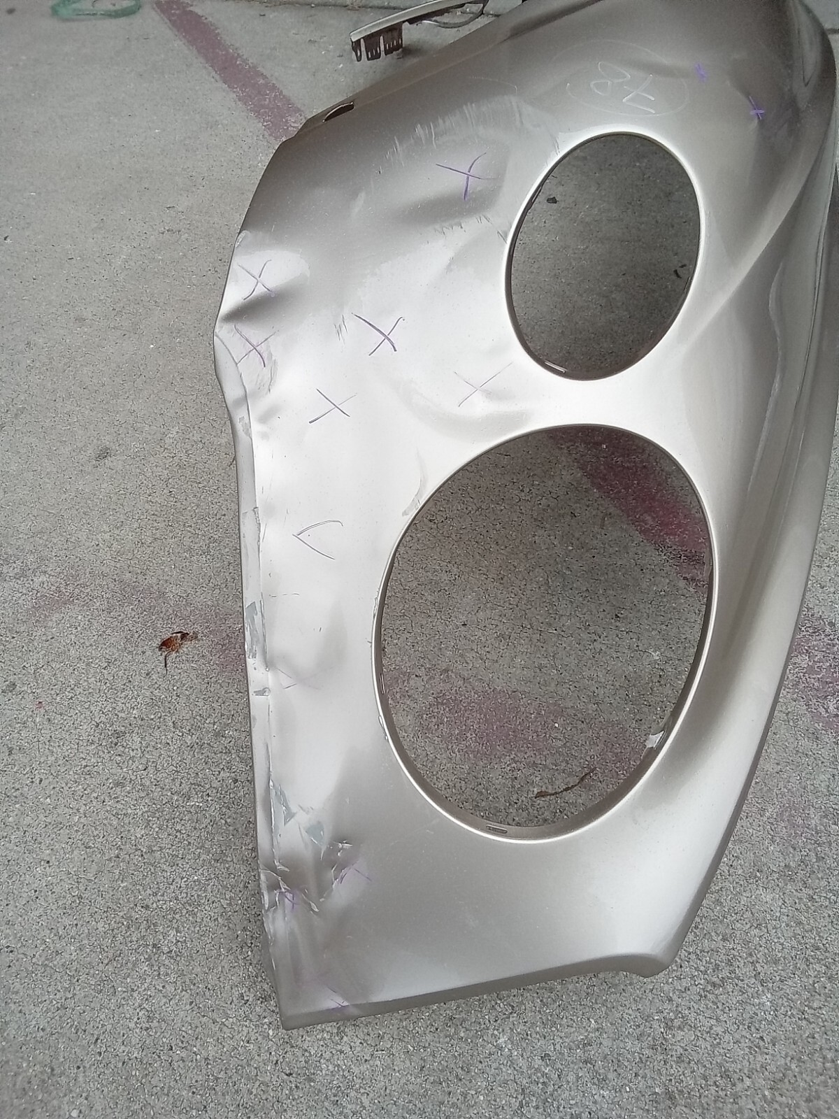 19-23 BENTLEY CONTINENTAL GT PASSENGER  SIDE FENDER  OEM (78) 3SD805626