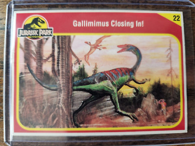 1993 Jurassic Park Series 1 Gallimimus Closing In! Kenner Action