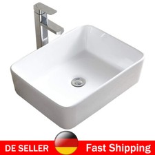 Keramik Waschbecken Waschtisch Aufsatzwaschbecken 40X30X13cm Waschschale NEU