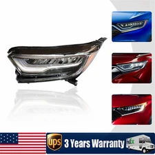 Left For 2017-2021 Honda CRV Touring Full LED Headlight Headlamp LH Driver Side