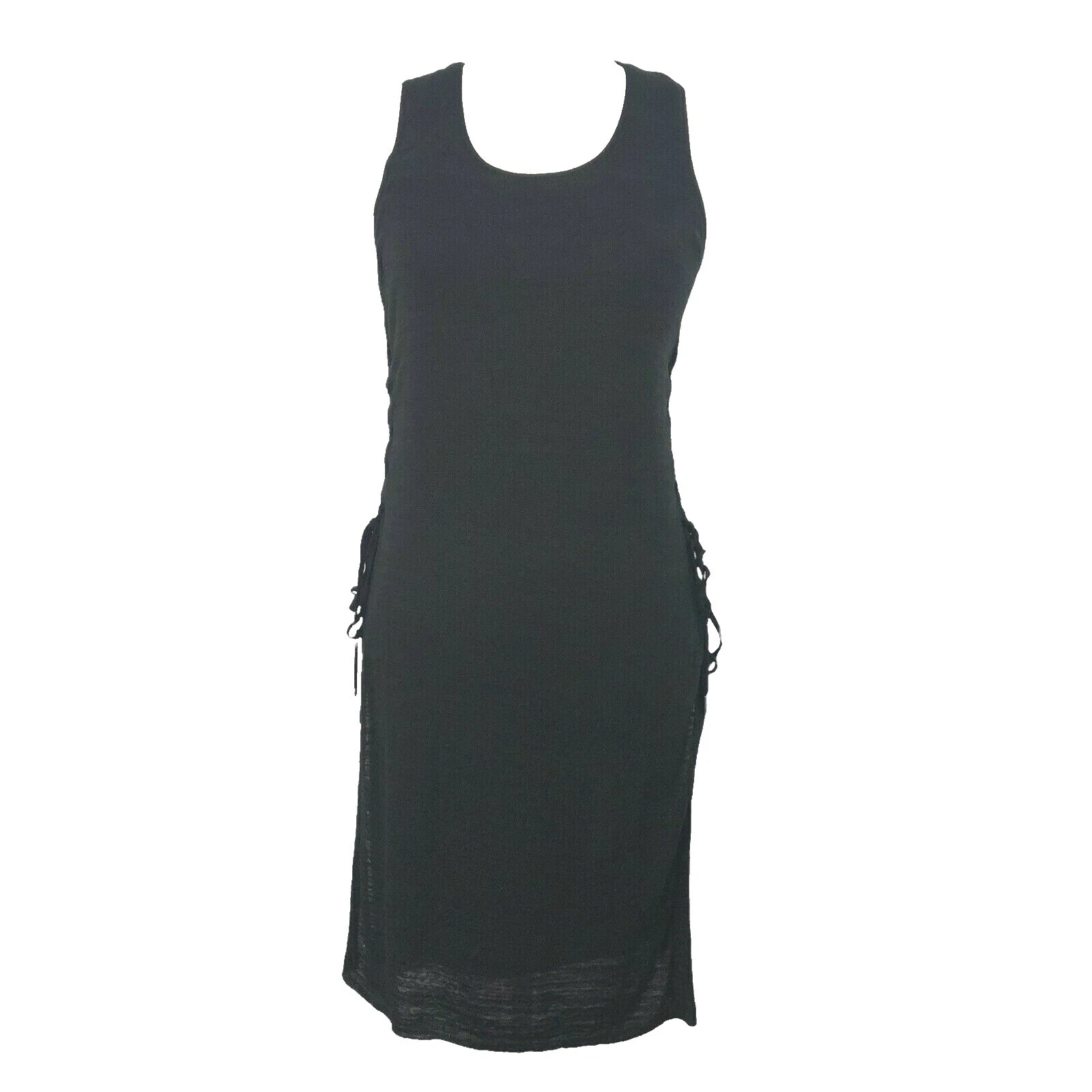 Cambio de lino sólido Theory vestidos para mujeres