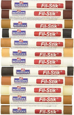 Mohawk Fil-Stick Fil-Stik Putty Sticks -PICK YOUR COLOR furniture touch up