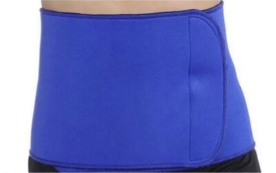 Breiter Neopren Fett Cellulite Burner Abnehmen Training Taille Schweiß Gürtel