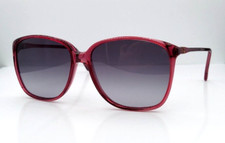 Vintage Cosmopolitan 420 Purple Translucent Oval Sunglasses USA W/NEW LENSES 