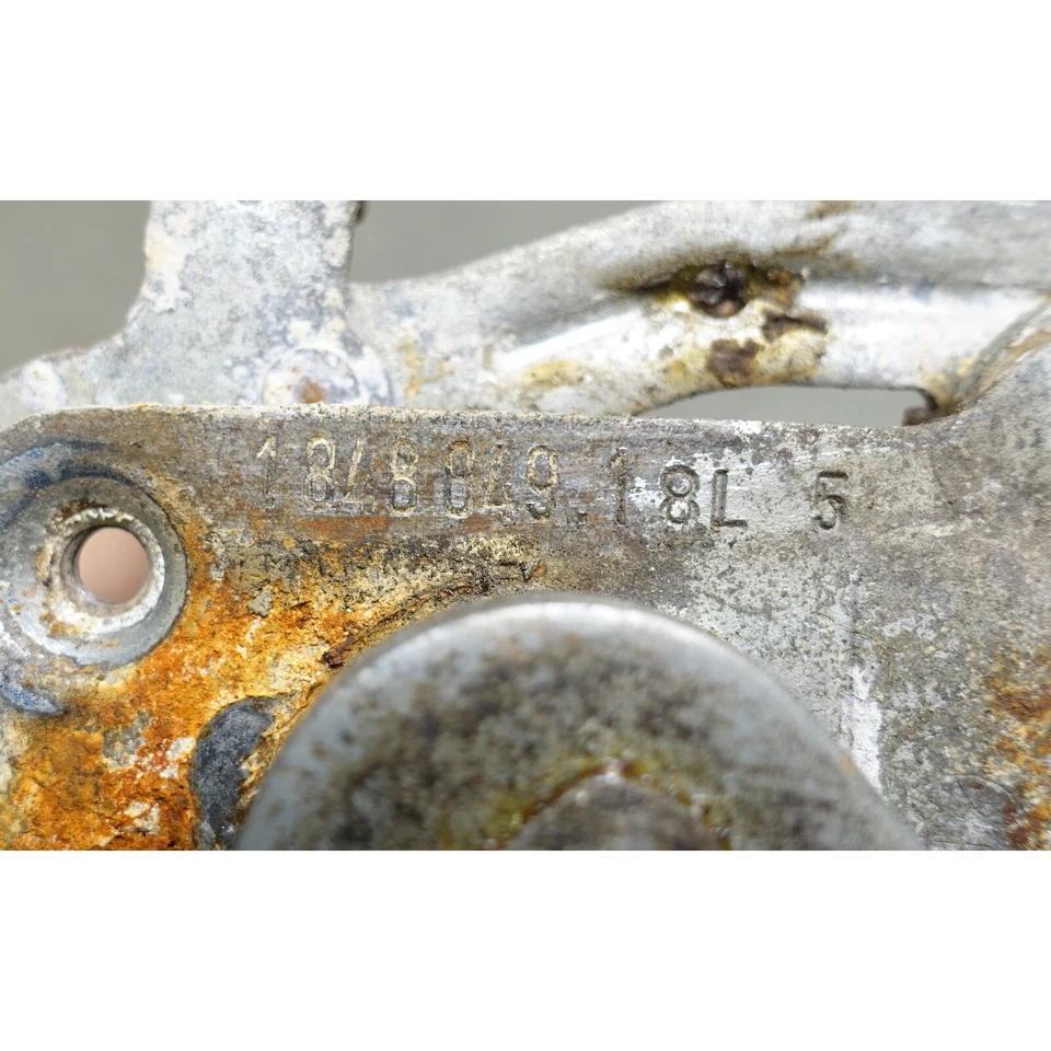 Cerradura de pestillo de puerta del conductor trasero izquierdo de fábrica temprana BMW E23 733i serie 7 78-82 OEM Foto 4 de 4