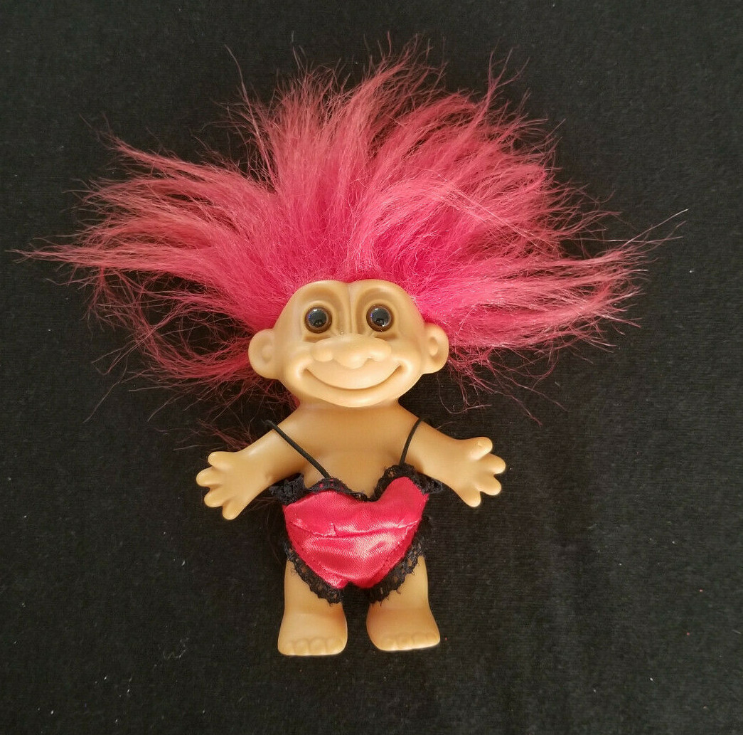 Troll Doll: Russ #18209 - Sexy Troll in Red Teddy with Red Hair | eBay