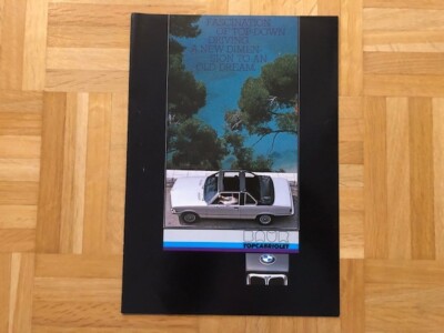 Prospekt BMW 3er E21 Baur Top Cabriolet 1981 Broschüre Brochure Katalog Catalog