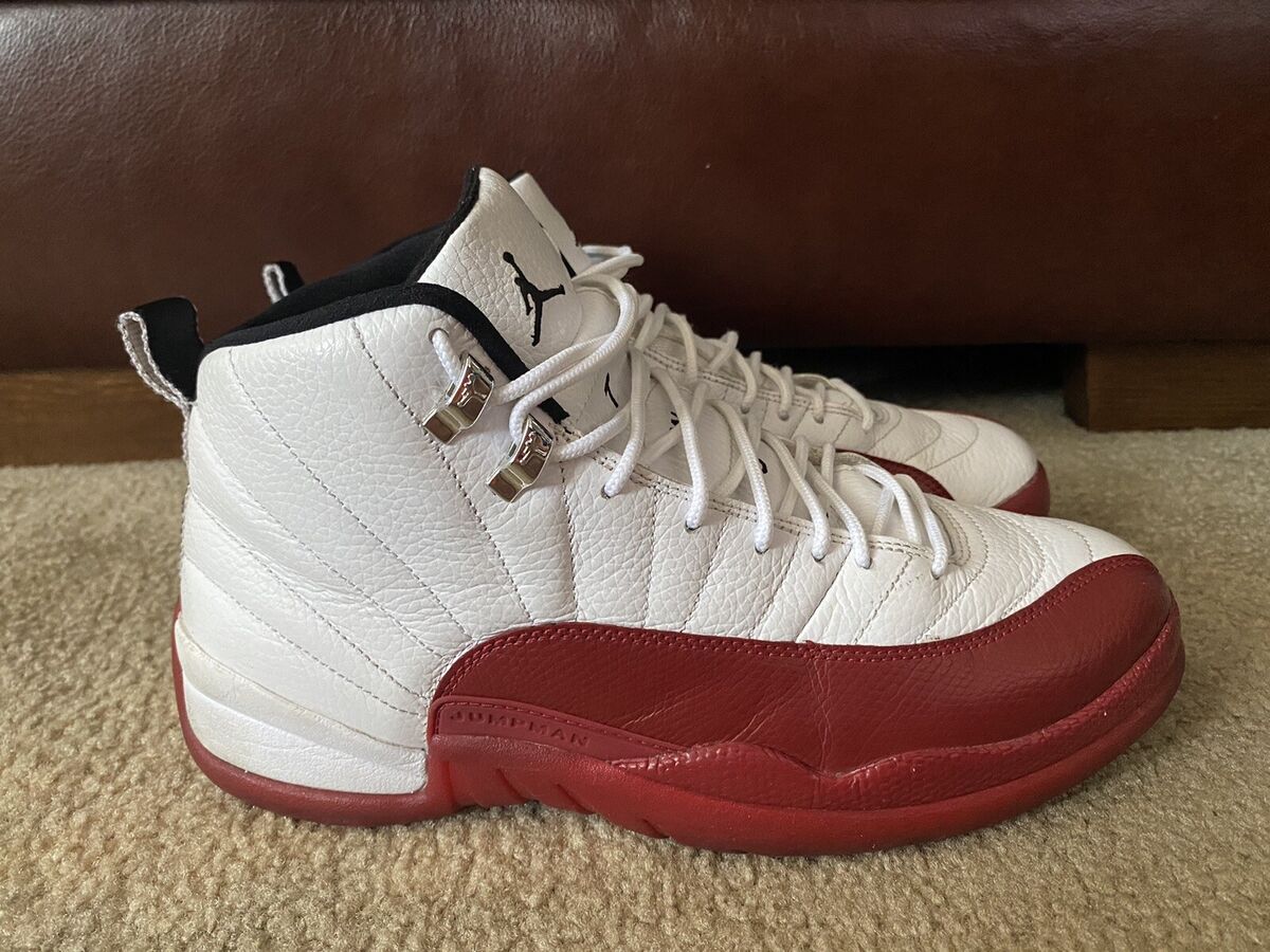 Nike Air Jordan 12 Retro Cherry 2009 Size 10.5 w/ OG Box Nike Air Jordan 12 Retro Cherry 2009 Size 10.5 w/ OG Box