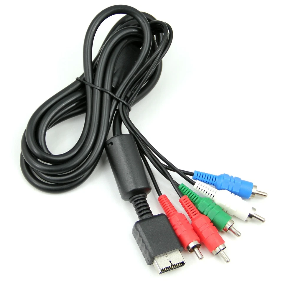 1.8m Component YPbPr AV Audio Video TV Cable for Sony PS2 & PS3 PlayStation 2 3 - Image 4 of 4