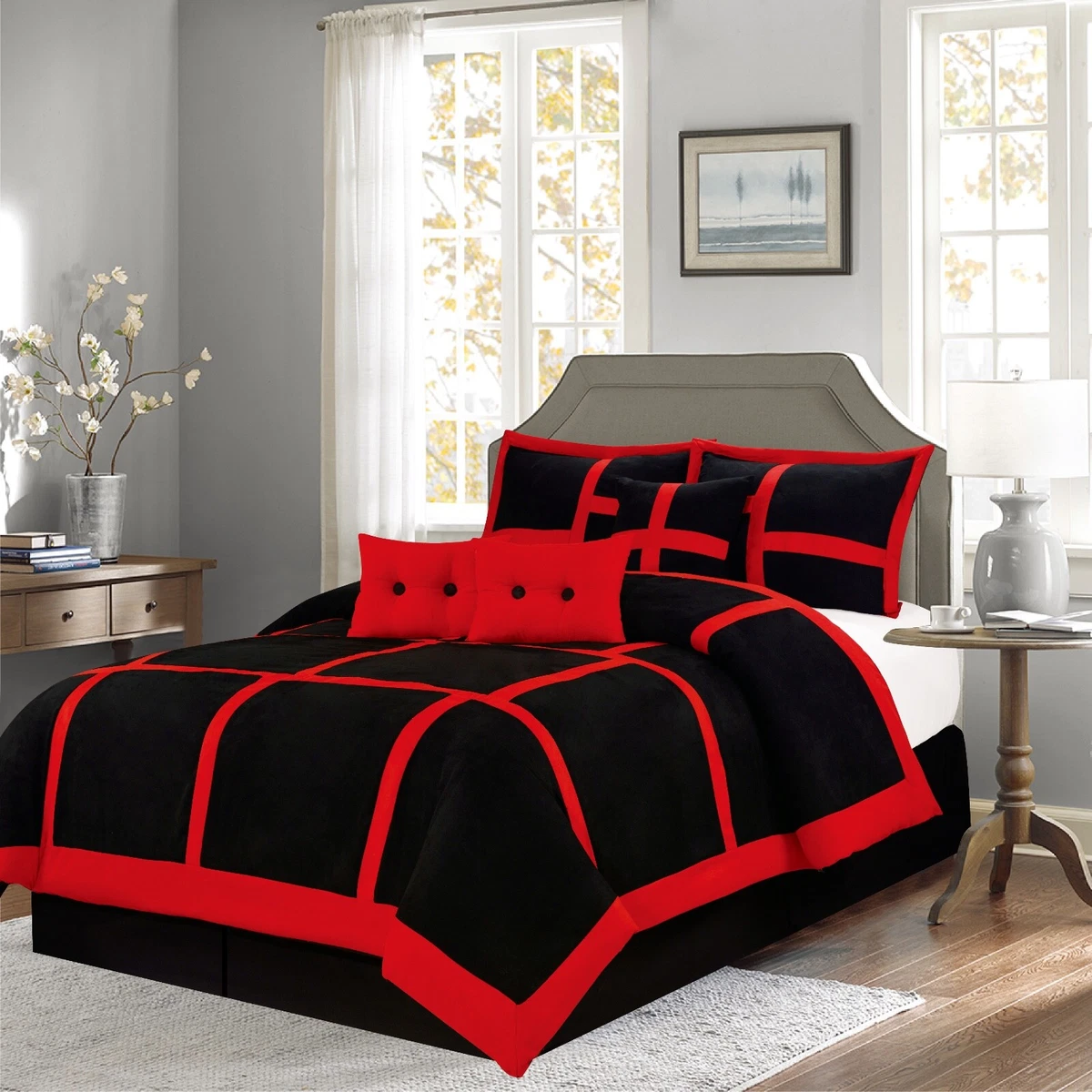 Red comforter deals