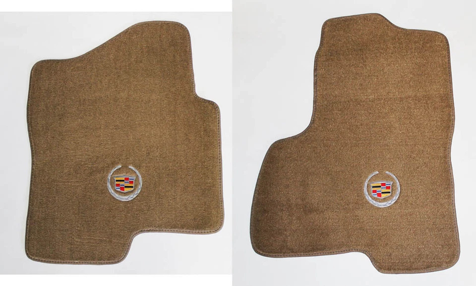 全新! 棕褐色脚垫 2003 - 2006 凯迪拉克凯雷德 ESV EXT 官方 Crest 标志 — 第 4/4 张图片