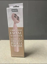 VIBRATING FACIAL MASSAGER 100% STAINLESS STEEL ROLLERS BATTERY OPERATED VIBES
