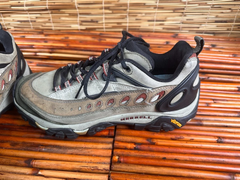 Tenis Merrell Pulse II para mujer bajas todo terreno senderismo salvia/amarillo 9,5 Foto 2 de 4