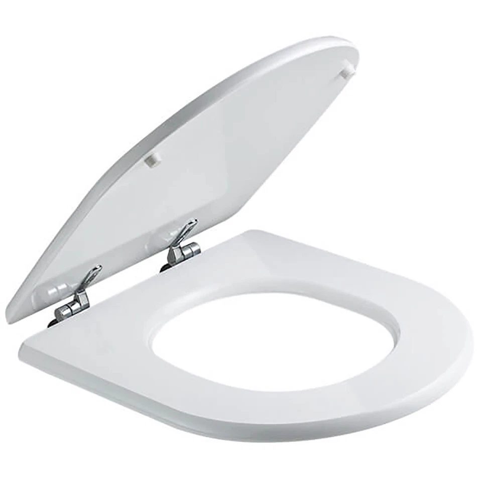 sedile copriwater dolomite clodia asse tavoletta copri wc vaso legno ciambella - Immagine 3 di 4