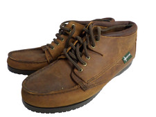 Vintage EASTLAND Chukka Brown Leather Lace Up Ankle Boots Womens 10 Made in USA