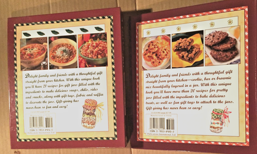 Gifts From A Jar Cookies, Brownies And Bars & Soups Chili and More--2 Books New - Picture 2 of 4