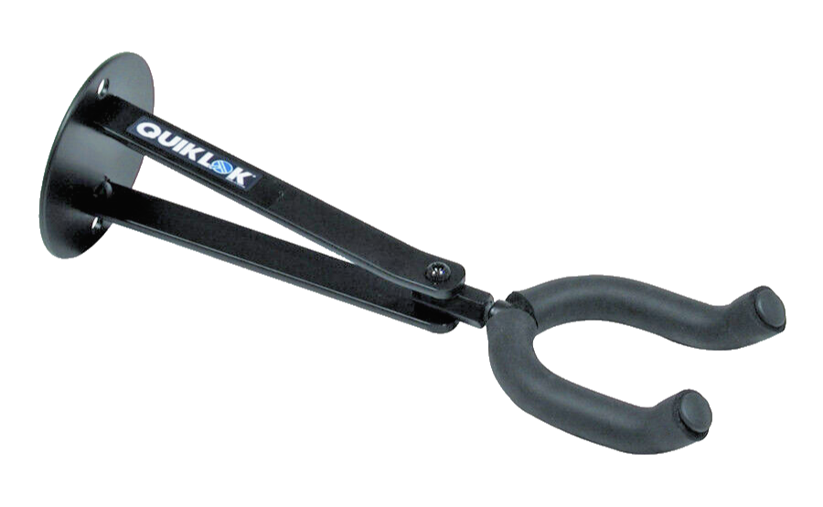 Supporto Chitarra Parete Muro Forcella Curva Braccio Lungo Ruotabile 180 24,5 cm