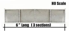 CHAIN LINK Fencing   CHAIN LINK Fencing approx 6 Inches HO Scale detailing 1/87