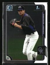 Emerson Jimenez 2015 Bowman Chrome #BCP12  Baseball Card