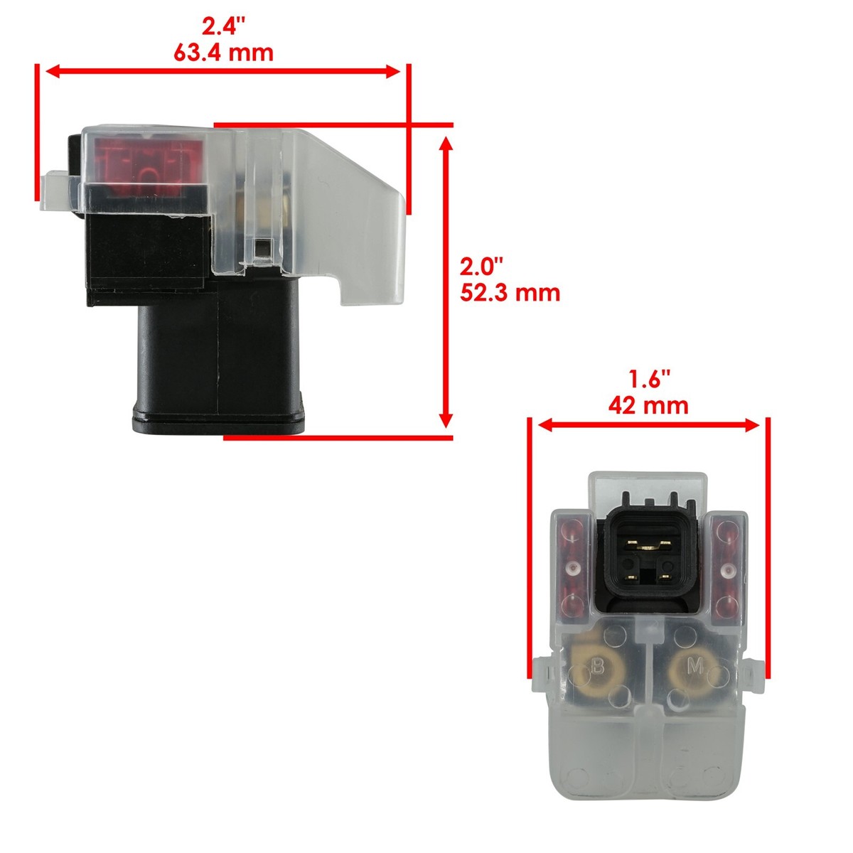 Starter Solenoid Relay For Honda CRF250F 2019-2023 – Caltric RE121