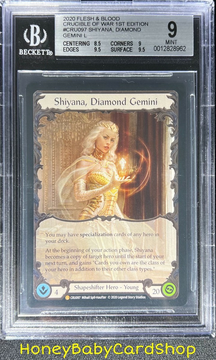 Flesh and Blood Crucible of War 2020 Shiyana, Diamond Gemini Flesh and Blood Crucible of War 2020 Shiyana, Diamond Gemini