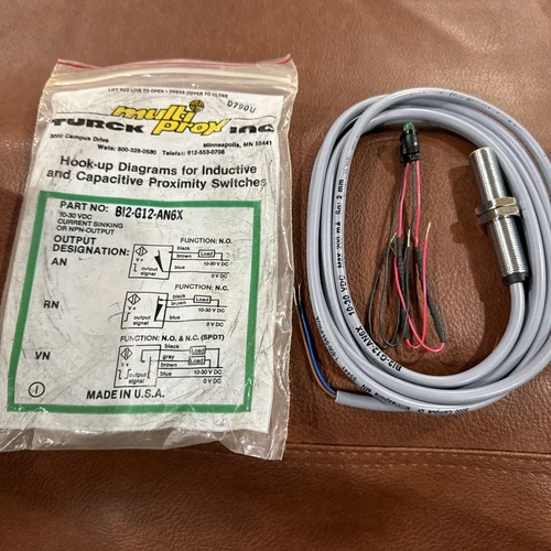 TURCK Multi Prox B12-G12-AN6X 10-30VDC #B25-A
