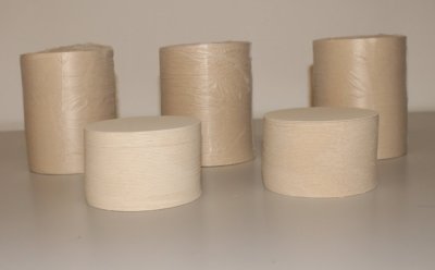 25 Stück Bierdeckel blanko unbedruckt rund Ø 107 mm original Bierfilz