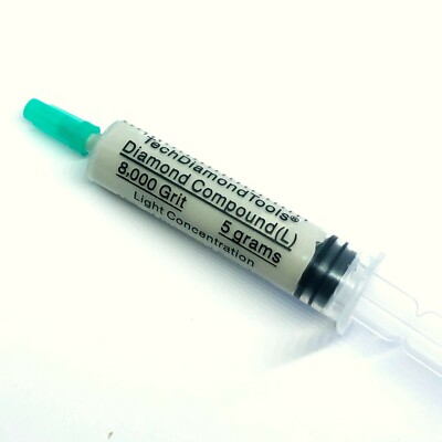 Polishing Lapidary Paste Diamond Compound (L) 200.000 50.000 8.000 Grit USA MADE