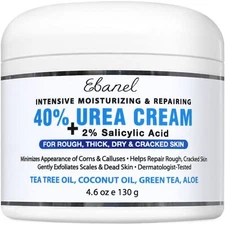 Ebanel Urea Cream 40% plus Salicylic Acid 2%, Foot 4.6 Ounce (Pack of 1) 