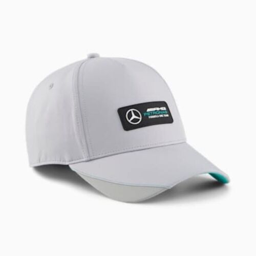 Mercedes AMG Petronas F1 Logo Baseball Hat Gray - 第 1/1 張圖片